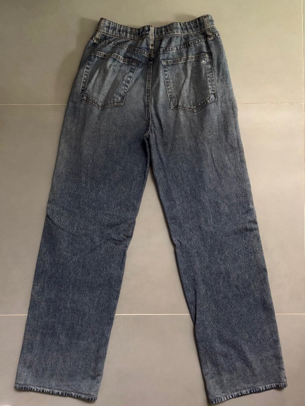 Rag & Bone Miramar Wide-Leg Pants (sweatpant jeans) - Picture 3 of 6